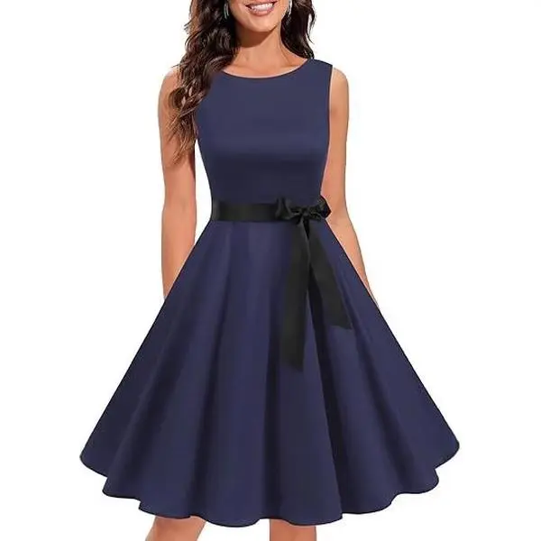 Women's Cocktail Dresses, Formal Wedding Guest Church Modest Party Prom Dress 2025