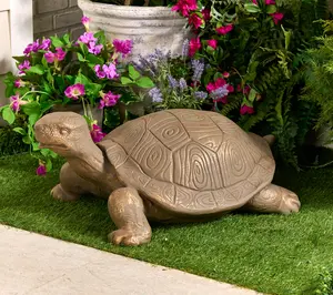26" Oversized Outdoor Lawn Turtle by Kim Gravel