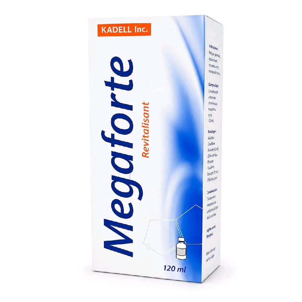 Megaforte Liquid Multivitamin Supplement, Dietary Nutrient Support Formula