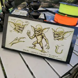 Gremlins Stripe Concept Fan art - Wall Decor