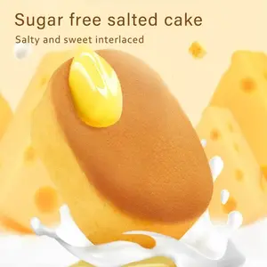 Fluffy Snack Cake - Sugar-Free Vegetarian Dessert with Gently Savory Notes, Light Sweetness, Balanced Sweet-Salt Flavor, Low Sodium, Real Ingredients, No Artificial Flavors, Ambient Storage, 3 Months Shelf Life, Depth and Complexity