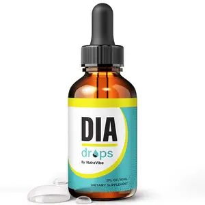 Dia Drops - Advanced Natural Dietary Supplement with 121mg Proprietary Blend for Health & Wellness