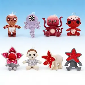 2026 Best-Selling Stranger Things Plush Toy Eleven Doll, Cute Soft Stuffed Animal, Halloween Christmas Kids Gift, in Stock