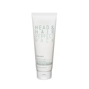 [CELGEN] Head & Hair Perfect Pack – Deep Conditioning Mask for Dry, Damaged or Bleached Strands - Hydrating Hair Mask for Smoothing Frizz and Split Ends with Keratin, Collagen and Ceramides (6.76 fl oz)