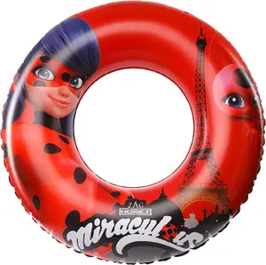 Miraculous Ladybug & TIki Pool Float Inflatable Tube Raft 30" Mighty Mojo