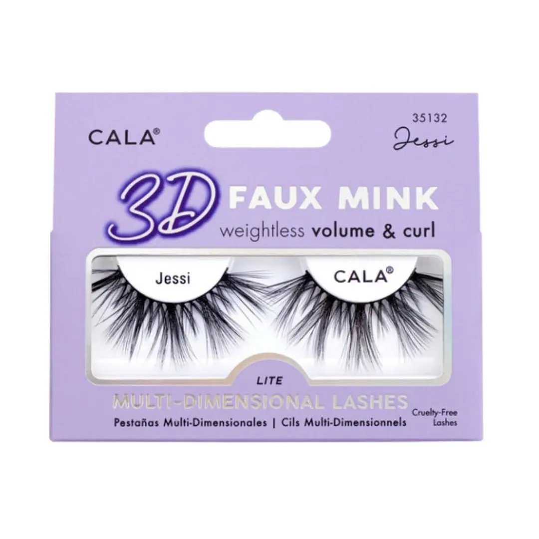 3D FAUX MINK LASHES: JESSI