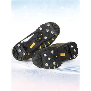 Anti-Slip Shoe Spikes Snow Grippers For Outdoor Ice/Snow Trail, Hiking Traction Cleats Chain