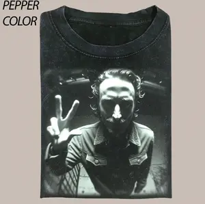 Funny Rick Grimes At The Door CrewNeck Graphic T-shirt, Vintage 90's walking dead Comfort Colors Tee, Halloween Gift For Boyfriend Menswear Top Streetwear