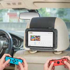 Switch Car Holder, Car Headrest Mount Holder Compatible with Game Switch and Other 7 Inch Tablets
