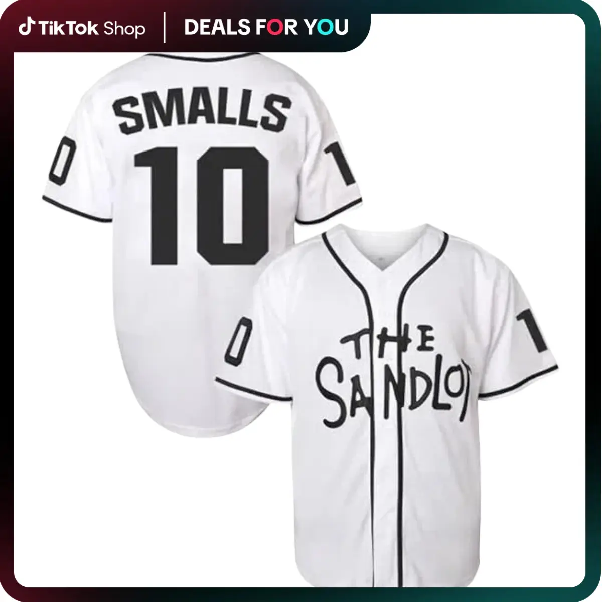 [outdoorfun][FallFreshness] The Sandlot Benny The Jet Rodriguez Michael Squints Palledorous Alan Yeah-Yeah McClennan Bel Air 3D Print Baseball Jersey