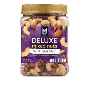 Deluxe Mixed Nuts with Sea Salt, 34 oz.