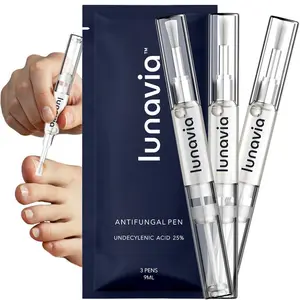 【1 Pack of 3 Pen】Lunavia Antifungal Pen, UNDECYLENIC ACID 25% - Most of Athlete‘s FootJock Itch and Ringworm