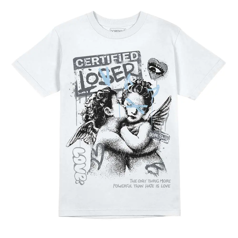 DopeSkill Graphic Tees Wolf Grey 5s Streetwear Unisex Cool T-Shirt Sneaker Colour Matching Certified Lover Graphic