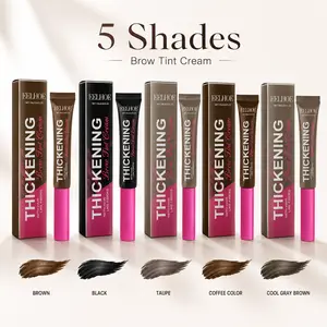 Fiber Eyebrow Dye Series Waterproof Color Water Resistant Brow On Fleek Hair-Like Brow Shape Natural Stereoscopic Makeup Look Effortless Brow Clear Thin Wild Brow Solution