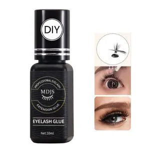 Eyelash Cluster Glue, 2 Second Dry Time, Retains Up to 3 Weeks, Maximum Adhesion, Non-Latex Glue, 10ML, Ideal for Eyelash Extensions, Individual Lash Extensions