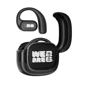 FIFA World Cup 2026 Official-Wireless Earbuds Real Time, 60H Playtime, Bluetooth Earbuds for Travel, Waterproof Wireless Earphones | Suitable for Office, Sports, Study and Audio Calls | Built-in Microphone | Earphones