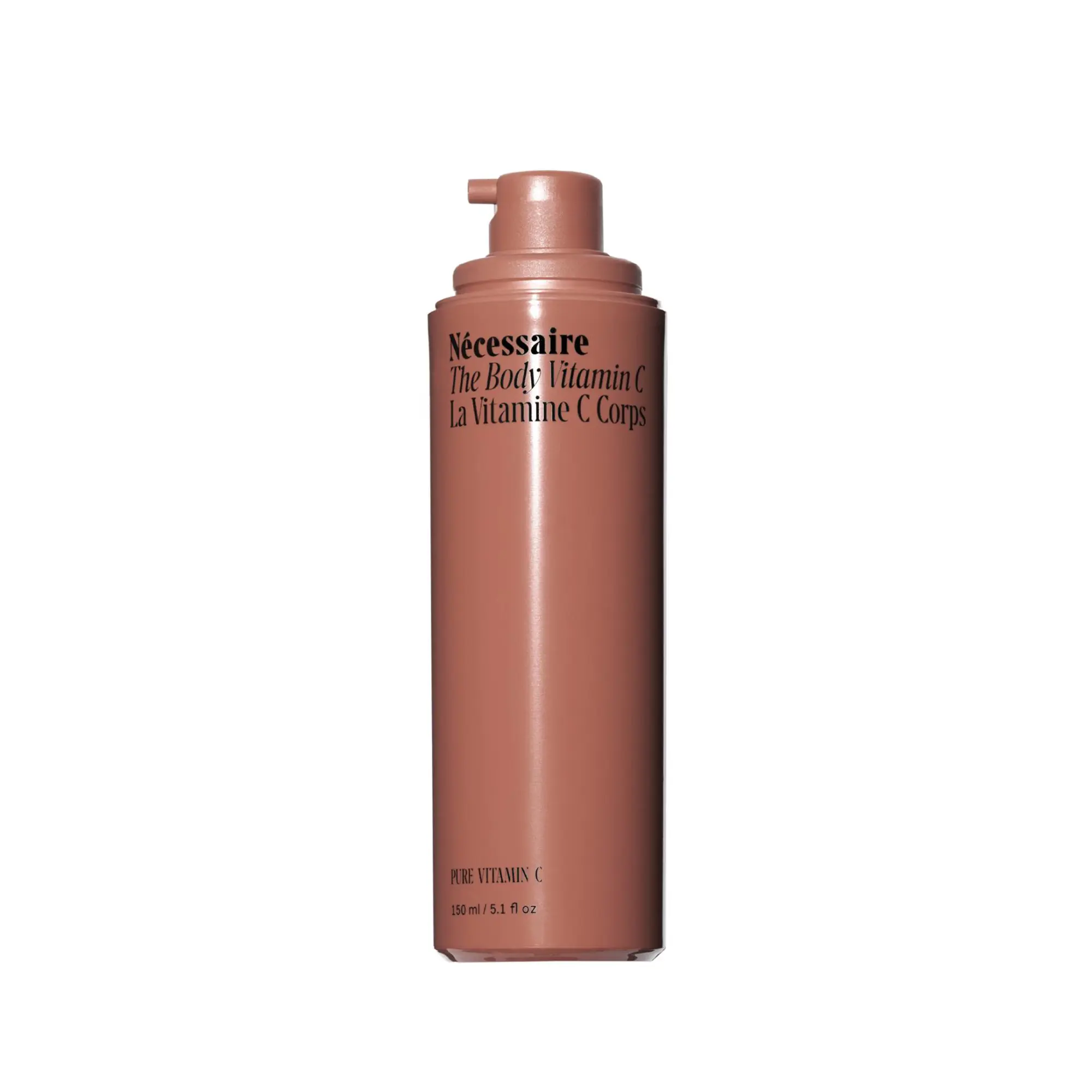 Nécessaire The Body Vitamin C Serum | Pure Vitamin C, Tranexamic Acid and Enzymes Treatment For Women + Men | Brightens + Evens Skin Tone | Dermatologist-Tested. Hypoallergenic (150 ml/5.1 oz)
