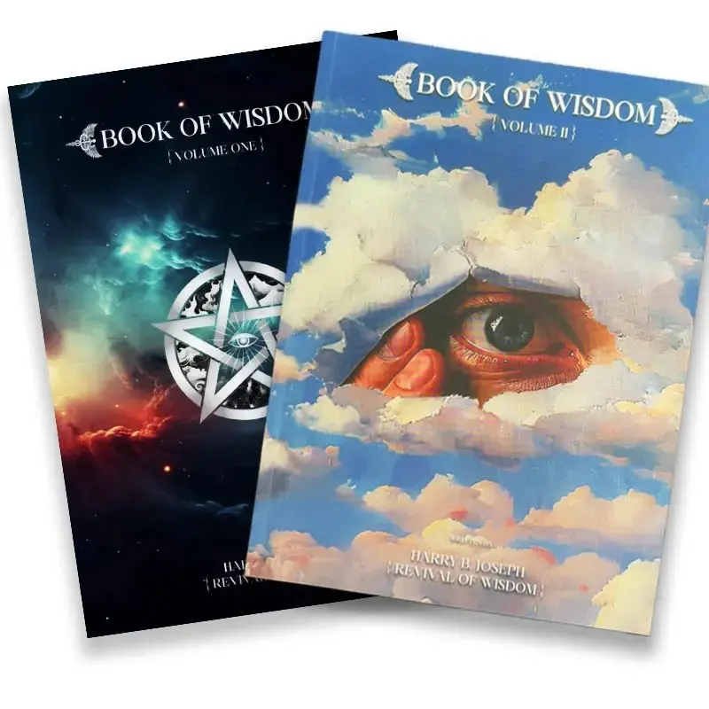 Revival of Wisdom: Book of Wisdom Vol. 1&2 Regular Edition Softcover Paperbook, Spiritual Guidance for Consciousness Journey, Mysteries Reveal & Awakening Transformation (Religion & Philosophy Humanities Book), Knowledge, Perspectives, Awakening And Trans