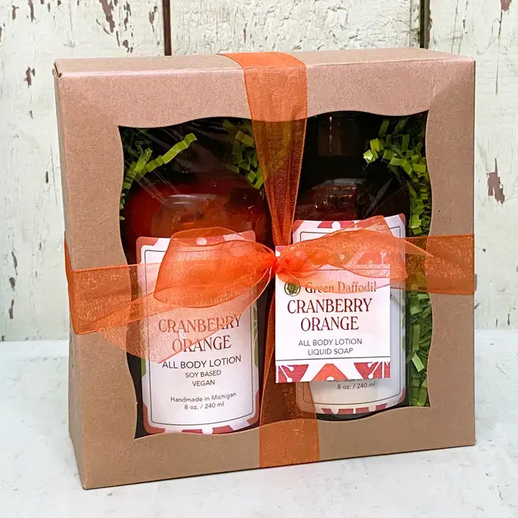 Cranberry Orange Lotion & Liquid Soap Combo