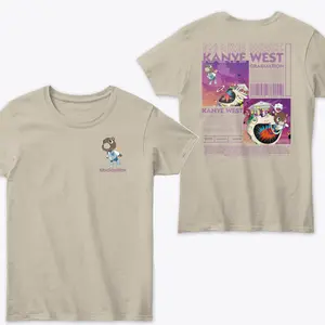 The shirt represents a blend of style and graduation spirit, along with the uniqueness of having two printed sides, Unisex T-Shirt, For Women