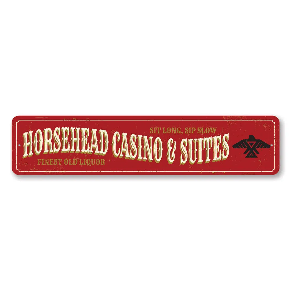 Horsehead Casino Sign