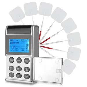 4 Channel TENS Massager - 48 Modes Rechargeable Muscle Stimulator with Adjustable Abs Pain Relief, Daily Use Device, Ideal Gift-5478