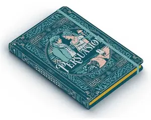 Persuasion Classic Journal Gold Edge Hardcover - Durable Hard Cover for Note-taking & Elegant Gift