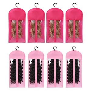 Daily Wig Storage Bag Stops Tangling Instantly Protects The Shape Ready To Wear Anytime Organiser Dust-proof Design Transparent & Visible