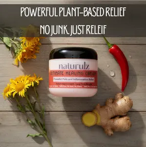 Naturulz Ultimate Healing Cream - Versatile Plant-Based Relief for All Skin Types, Soothing Formula, Convenient Size, Ideal for Daily Use