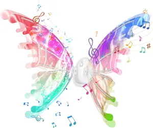 Girls LED Electric Fairy Wings, Movable Butterfly Wings with Light and Music, for Halloween, Valentine's Day, Birthday, Christmas, Party Costume, Princess Role Play and Dress Up Toy (Multi-Color)