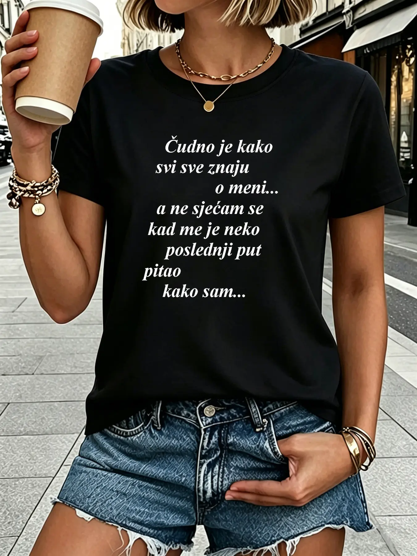 Women's Croatian _Čudno Je Kako Svi Sve Znaju_ T-S