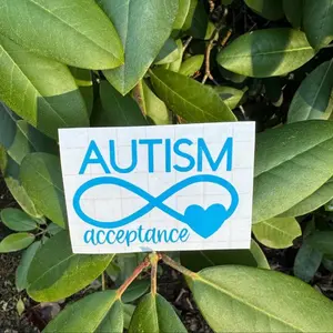 Autism Infinity Decal Autism Awareness Decal Autism Acceptance Decal Waterproof Vinyl for Smooth Surfaces Available in Various Sizes and Colors