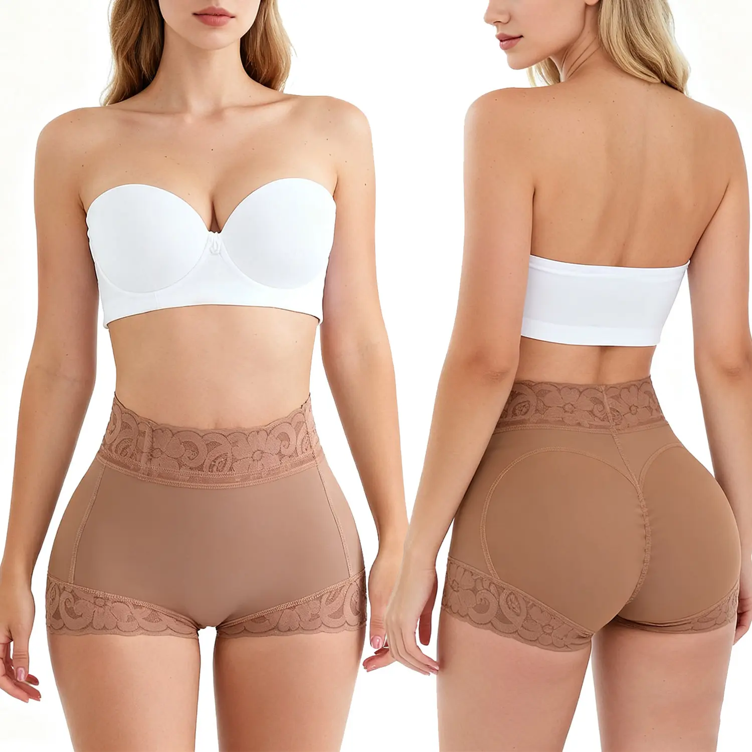 Fajas Colombianas Tummy Control Shapewear Shorts Butt Lifter Panties Slimming Body Shaper for Women Underwear Sportswear Womenswear Fitness Soft