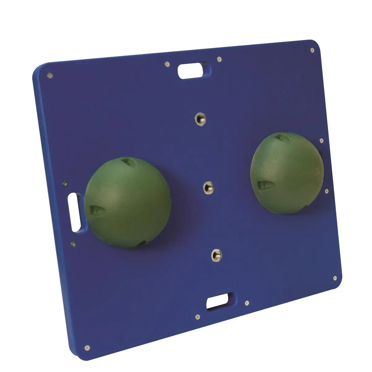 CANDO Combo Wobble-Rocker Balance Board, 15"x18" Green Fitness Weight Training Equipment, Lightweight Compact Heavy-Duty Durable Construction, Non-Skid Surface for Body Awareness, Joint Training & Developing Joint Mobility, Develop Joint Mobility