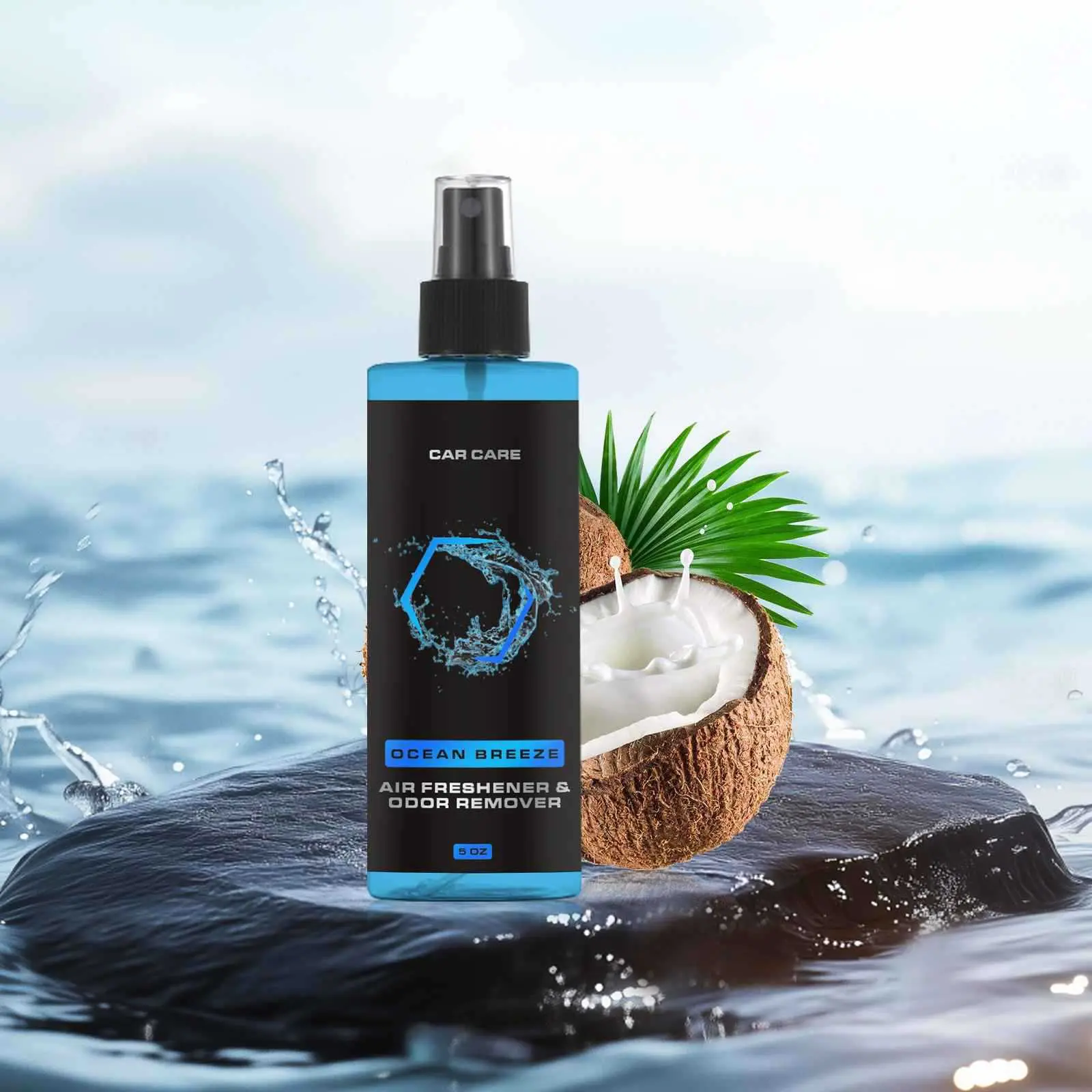 Car Air Freshener, Car Odor Remover, Car Air Freshener Spray, Car Interior Deodorant, Car Interior Cleaning Spray, Car Interior Care Product, Floral Fragrance Spray, Ocean Scent, Scented, Scented Deodorizing Spray, Car Deodorizer