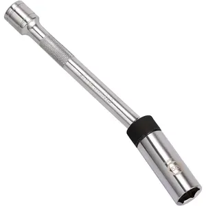 5/8" Swivel  Spark Plug Socket, 3/8" Drive x 8-Inch Ext. Bar Length, 360  Swivel,   Design, 6 Point, Cr-V Steel