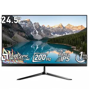 24.5 inch 200Hz Refresh Rate FHD 1080p Resolution Fast-IPS Panel 1ms Response Time Adaptive Sync LED Built-in Speakers Tilting Stand  Compatible with wall mounting