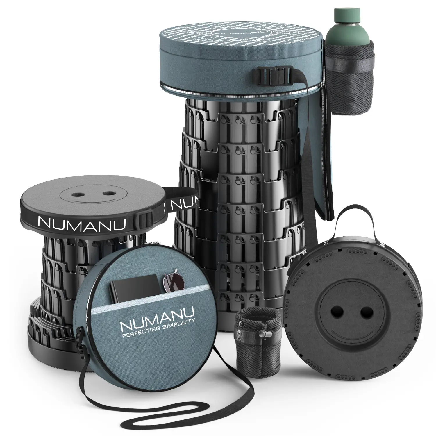 Standard Round Collapsible Stool - 620lb Capacity