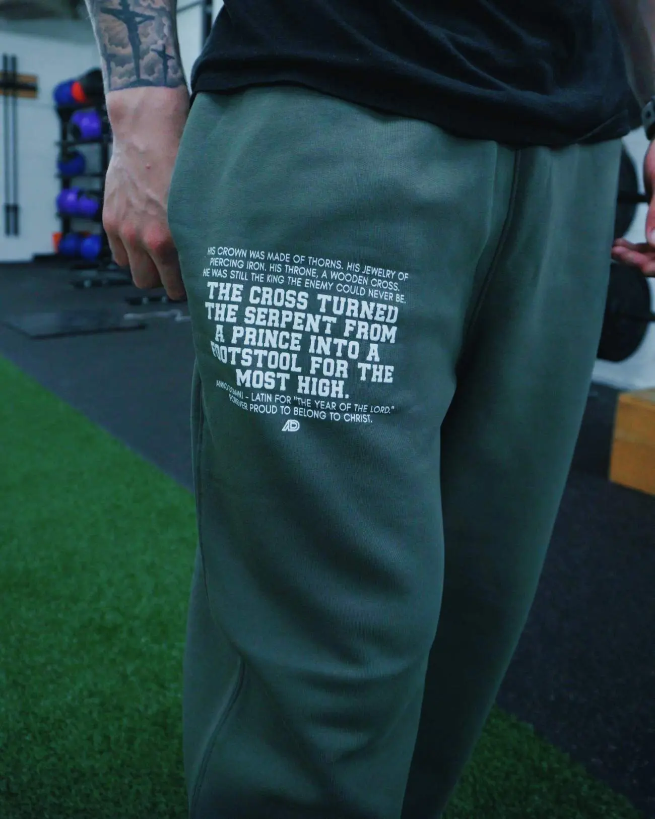 Most High Oversized Sweatpants - Olive