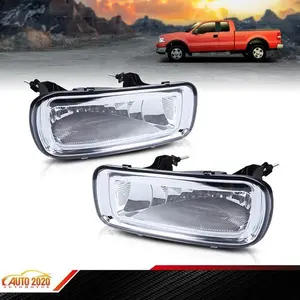 Clear Lens Front Fog Lights New Fit For 2004-2006 FORD F150 LINCOLN MARK LT