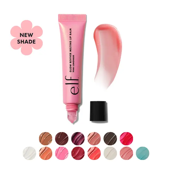 e.l.f. Glow Reviver Melting Lip Balm, Hydrating Lip Balm High-Gloss Shine and Buildable Color 15.4mL e.l.f. Glow Reviver Melting Lip Balm, Hydrating Lip Balm High-Gloss Shine and Buildable Color 15.4mL