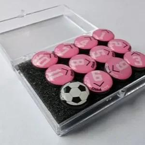 SCOPRO Travel Soccer Coaching Bundle - 16x12 Double Sided Dry Erase Magnetic Board with Carrying Case & 2 Sets of Numbered Magnets