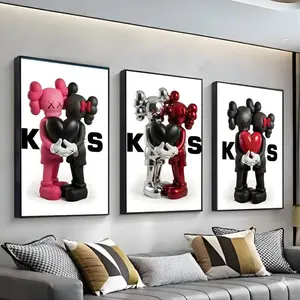 HypeBeast Set of 3 Room Decor Unframed Poster, Hypebast  Poster, Cool Wall Art Set,, 3D Wall Art, HypeBeast Wall Art, Trendy Wall Art.