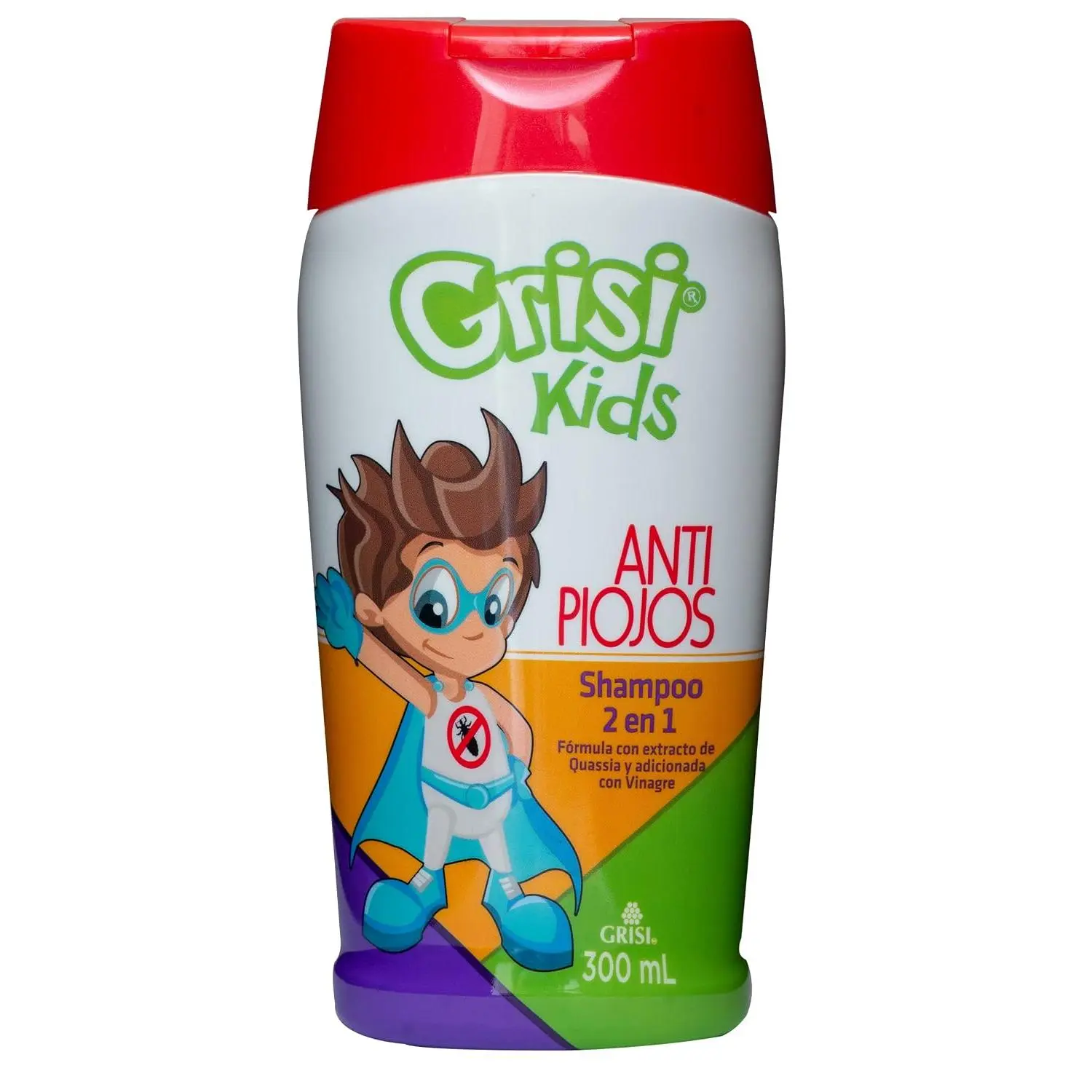 Grisi Kids Lice Repel & Cleansing Shampoo with Quassia Extract - Conditions Hair, 10.14 fl oz, Pack of 1