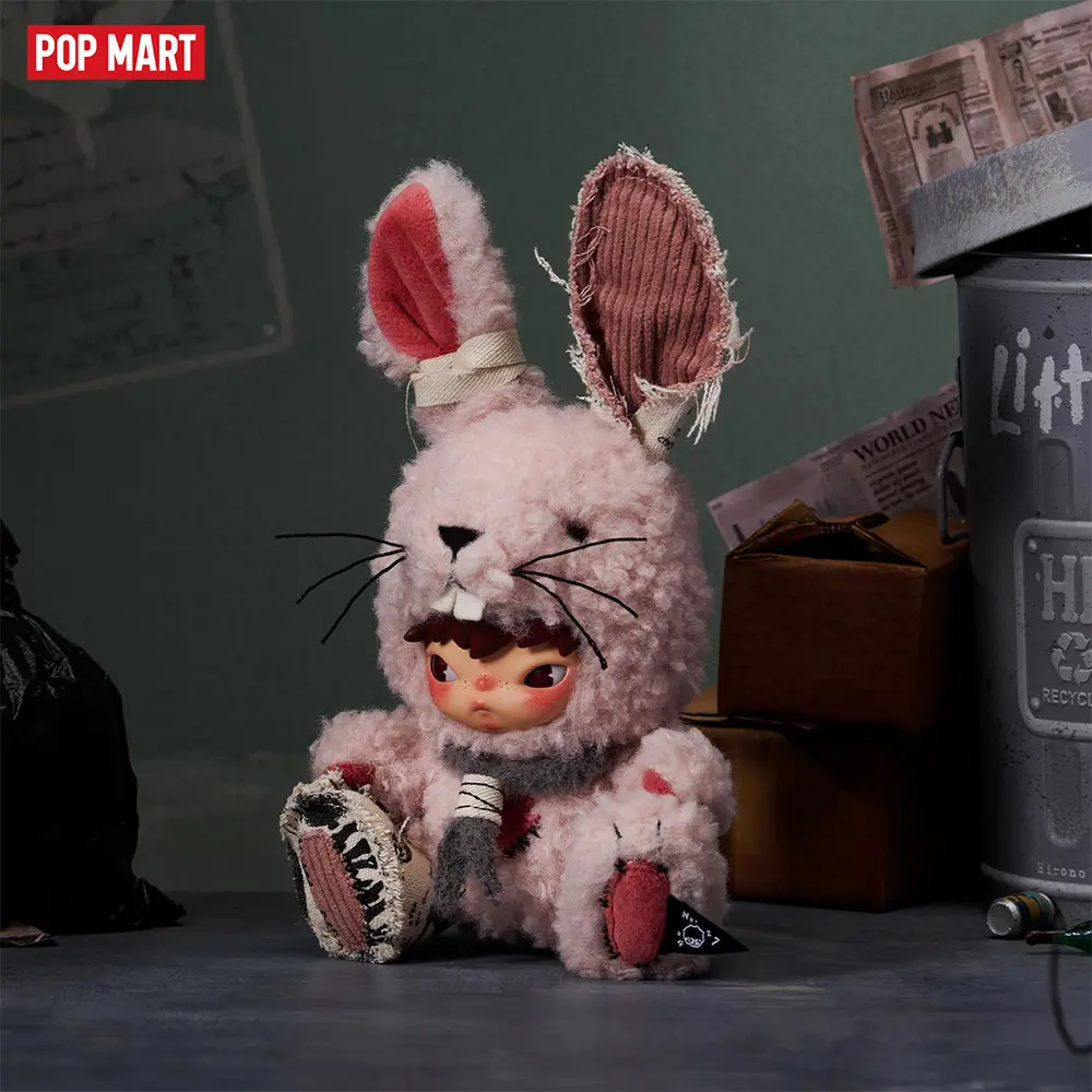POP MART Hirono Little Hare Plush Doll Pendant, Mother's Day Gift