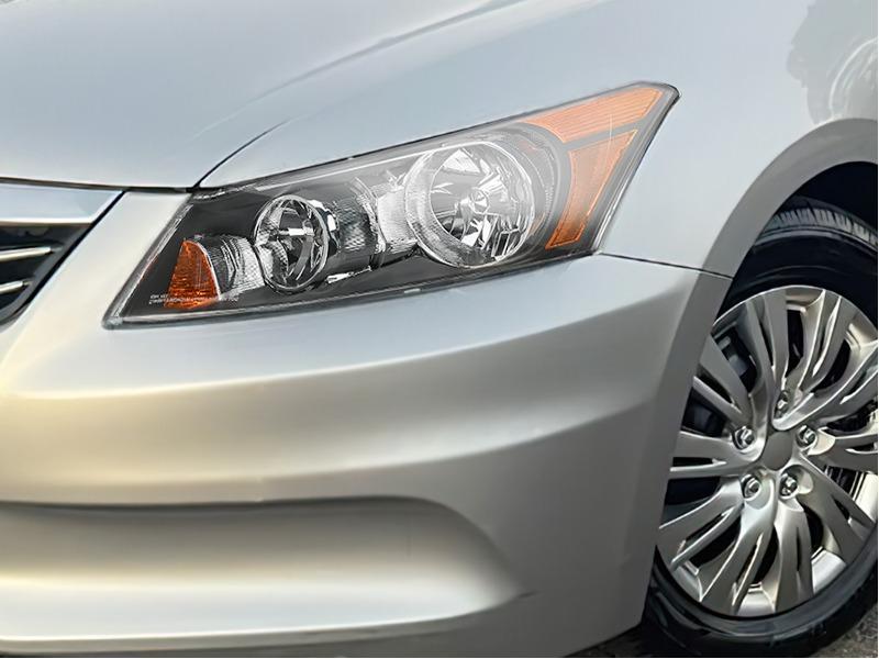 Nilight Headlights Assembly for Honda Accord sedan 2008 2009 2010 2011 2012 Headlamp Black Housing Amber Reflector