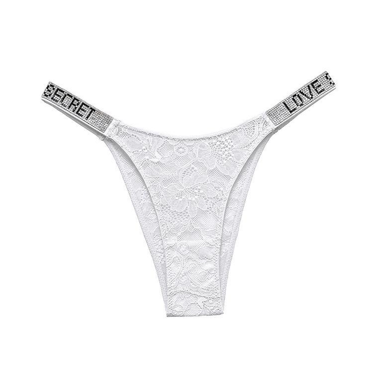 comfortable, and breathable women's low-waisted thong panties, single pack