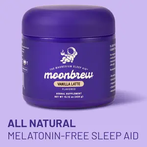 The MoonBrew Magnesium Sleep Aid Vanilla Latte (SLEEPY COFFEE - TikTok Exclusive)