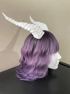 3D Printed Dragon Horns Headband - Cosplay and Halloween Accessory