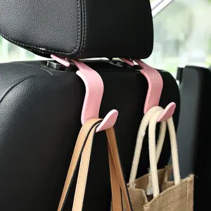 Car Headrest Storage Hook, Multifunctional Car Seat Back Hooks for Summer, Car Accessories, Portable Multipurpose Mini Hook for Car Interior Storage